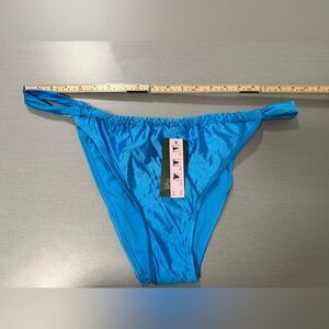 Wild Fable Blue Bikini Bottoms XL 16 Cheeky Swim Bikini Bottom NWT